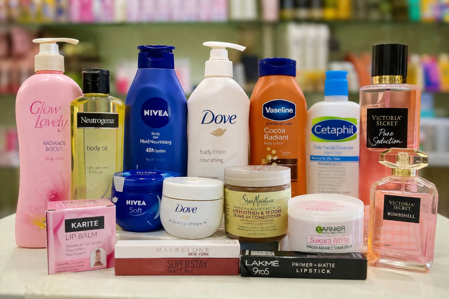 Beauty products
